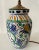 Italian Vintage Italian Lamp - Hand Painted Glazed Ceramic For Sale - Image 3 of 6