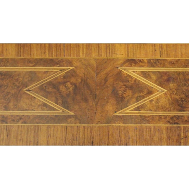 Late 19th Century Continental Walnut Writing Table Desk For Sale - Image 11 of 11