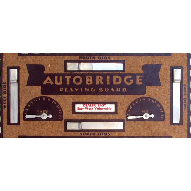 1937 Autobridge Game Set For Sale - Image 4 of 6