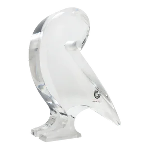 Vintage Lucite Bird Sculpture by Team Guzzini
