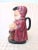 Vintage Royal Doulton Sir John Falstaff Toby jug depicting man in red and black hat, red jacket and black pants, brown...