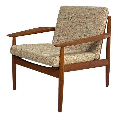 Teak Easy Chair from Glostrup, Denmark For Sale