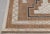 Cream 6x9Ft.Brown Cream Grey Jute Taureg Inspired Soumek Jute Hand Woven Rug For Sale - Image 8 of 12