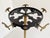 Vintage Italian Brass and Black Lacquer Coat Rack, 1950s For Sale - Image 14 of 18