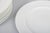 White Dinner Plates in Porcelain by Rosenthal, 1980s, Set of 4 For Sale - Image 3 of 5