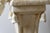 Italian Glazed Terracotta Chinoiserie Monumental Figures on Pedestals For Sale - Image 16 of 16