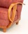 Early 20th Century Pair of Art Deco Vintage Silk Upholstered Bentwood Armchairs For Sale - Image 5 of 9