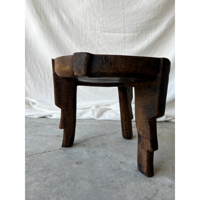Tribal Vintage African Hehe Stool No1 For Sale - Image 3 of 14