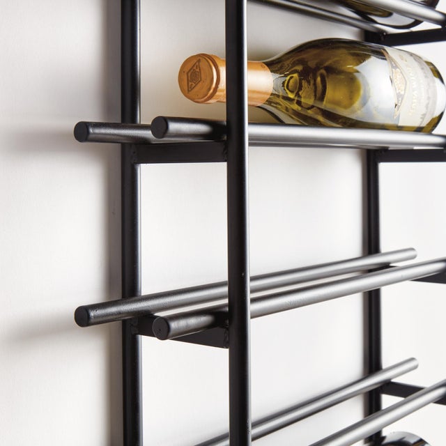 Kenneth Ludwig Chicago Barossa 12-Bottle Wine Rack For Sale - Image 4 of 5