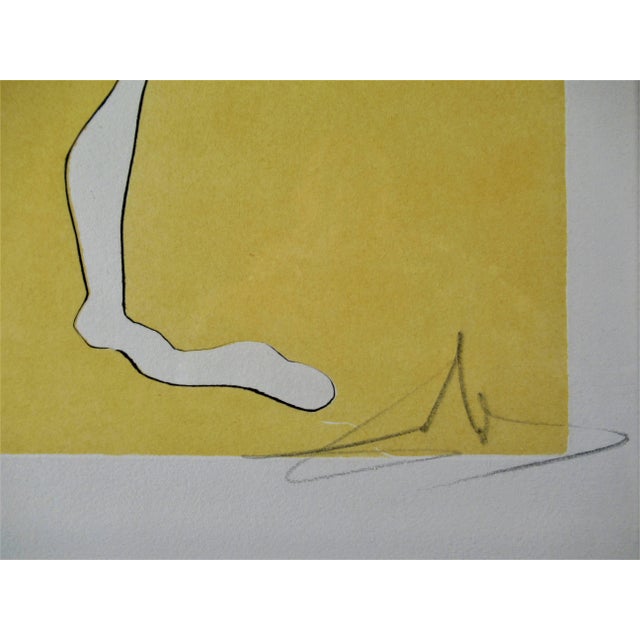 Surrealism Salvador Dalí­, Nu Aux Violettes, 1975 For Sale - Image 3 of 5