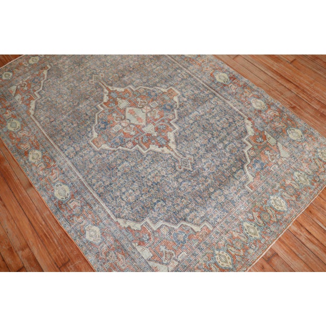 early 20th century Persian Senneh Accent Size Antique Rug 4'3'' x 6'2'' Antique Senneh rugs are one of the most...
