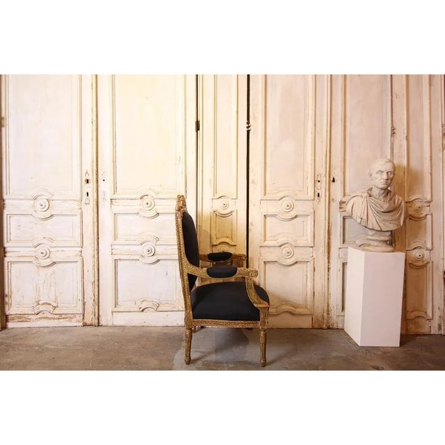 Louis XVI Style Armchair For Sale - Image 5 of 17
