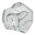 Handmade Polar Bear Crystal Art Glass Paperweight Magnor of Norway For Sale