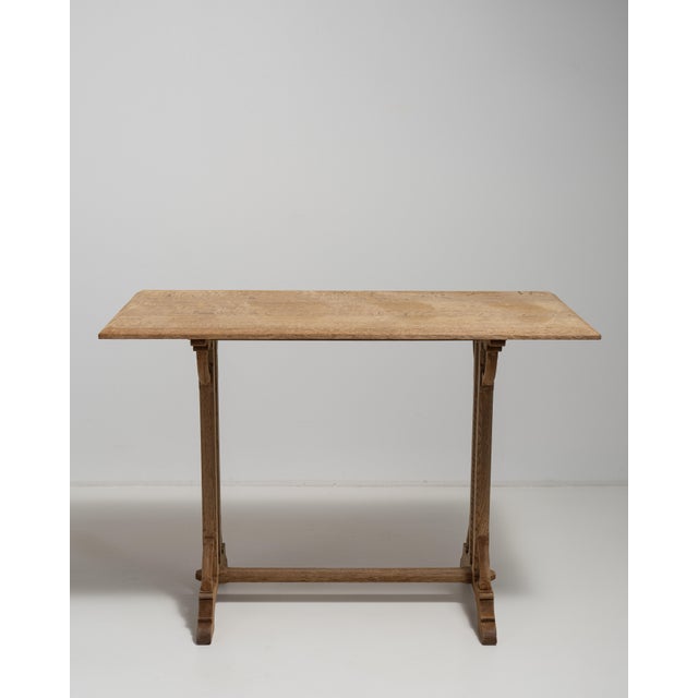 1900 - 1909 Antique French Neo-Gothic Table For Sale - Image 5 of 12