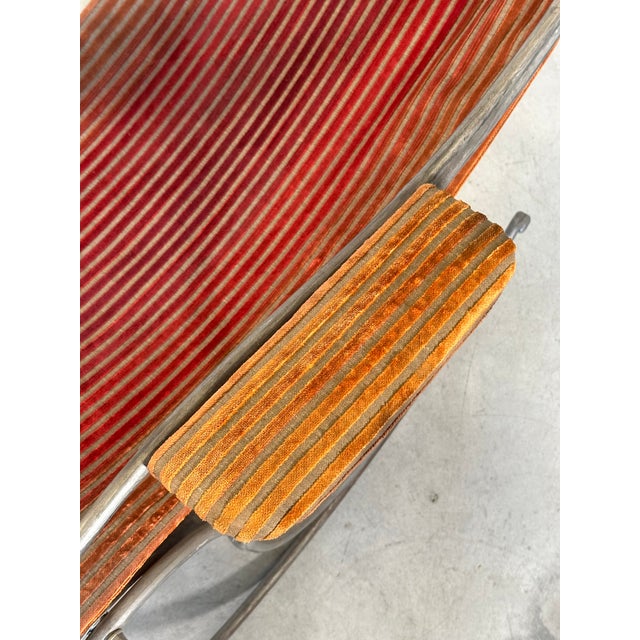 Vintage Wrought Iron Rocking Chair, 1960s For Sale - Image 13 of 16