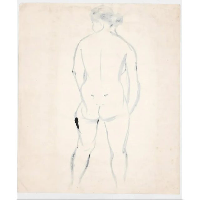 1952 Chester Maxwell Parisian Female Nude For Sale - Image 4 of 4