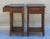 Charles Dudouyt Neo-Basque Carved Oak Single Drawer Nightstands by Charles Dudouyt, France, 1930s, Set of 2 For Sale - Image 4 of 11