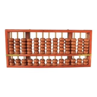 Vintage Traditional Chinese Wooden Abacus For Sale