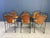 Wicker Chairs from Frederick Weinberg, 1960s, Set of 6 For Sale - Image 4 of 10