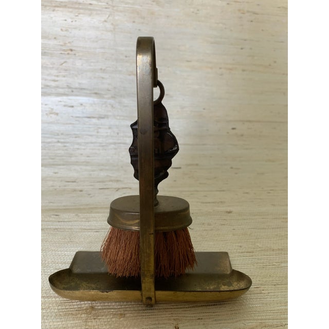 1960s Brass Fireplace Tools - 2 Pieces For Sale - Image 4 of 5