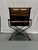 Mid-Century Modern 1950s Iron and Wood Upholstered Chair Attributed to Cleo Baldon For Sale - Image 3 of 4