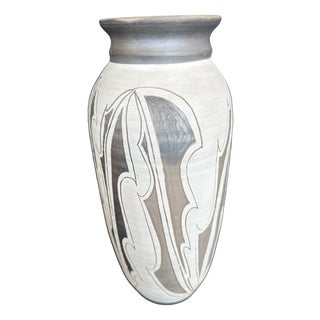 Large Ceramic Vase by Elevio Arnanz, 1995 For Sale