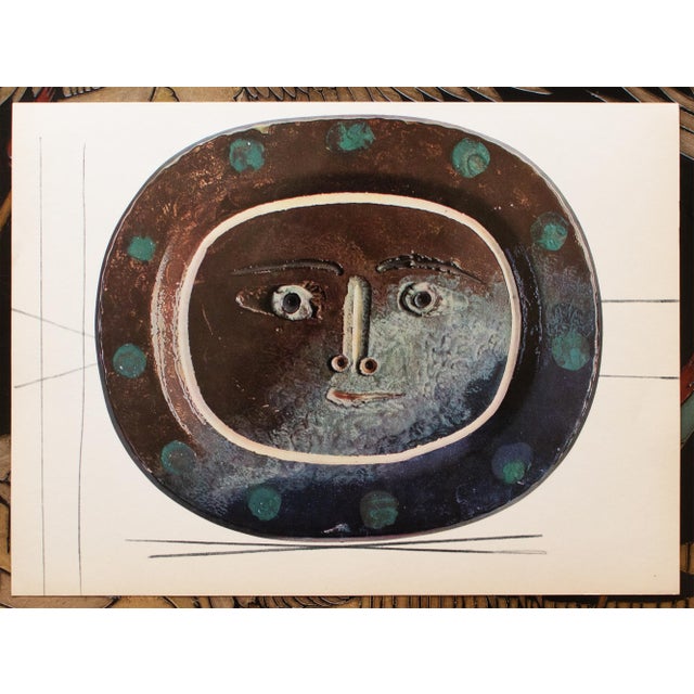 Pablo Picasso 1955 Set of 15 Prints of Picasso's Ceramic Platters For Sale - Image 4 of 18