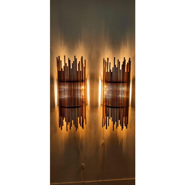 Vintage Wall Light in Brass, 1960s For Sale - Image 11 of 18