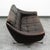 1960s Mid Century Danish Modern Sofa Couch Brown Leather 2 Seat Settee Metal Denmark For Sale - Image 5 of 10