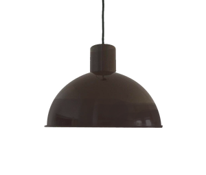 Mid-Century Danish Metal Bunker Maxi Pendant Lamp by Johannes Hammerborg for Fog & Mørup, 1970s