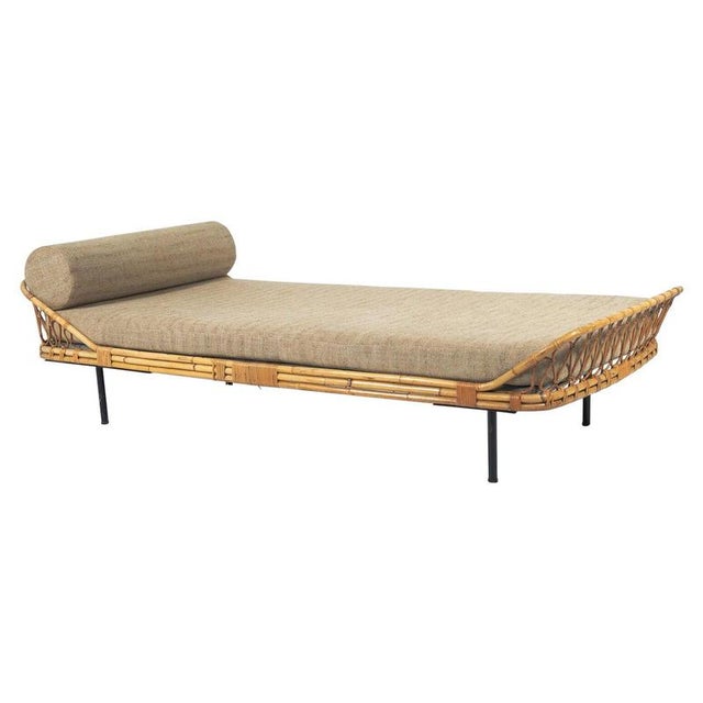 Vintage Bamboo Daybed, Italy, 1960s For Sale - Image 10 of 10