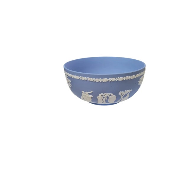Wedgwood Blue Jasperware "Sacrifice" Bowl For Sale In West Palm - Image 6 of 14