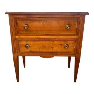 French 19th Century Louis XVI Solid Walnut Chest of Drawers / Commode For Sale