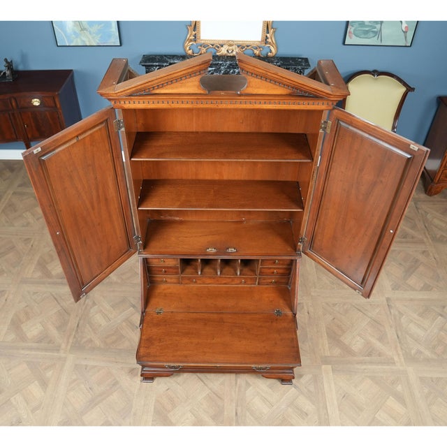 From Niagara Furniture a Drexel Bombe Secretary Desk in excellent, ready to use in your home, condition. Simple yet...
