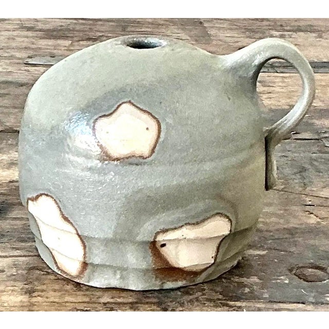 Vintage Original Studio Pottery Vase For Sale - Image 12 of 12