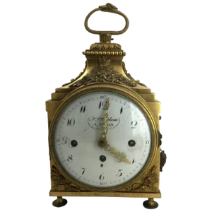 Late 18th Century Louis XVI Pendule d'Officier Ormolu Carriage Clock