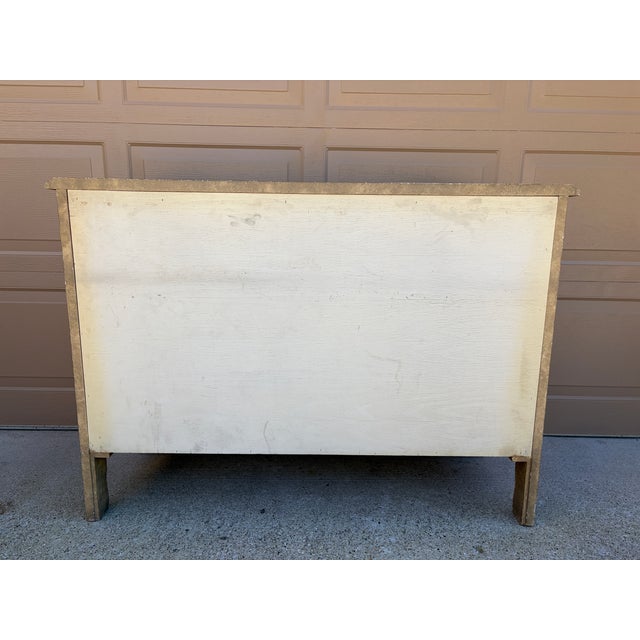 Vintage Baker Furniture French Provincial Painted Three-Drawer Commode For Sale - Image 14 of 14