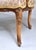 Louis XV Style Hand-Carved Cane Settee Upholstered, 1980s, Italy For Sale - Image 10 of 13