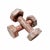 Early 21st Century Black Marble Dumbbell Set- a Pair For Sale - Image 11 of 12