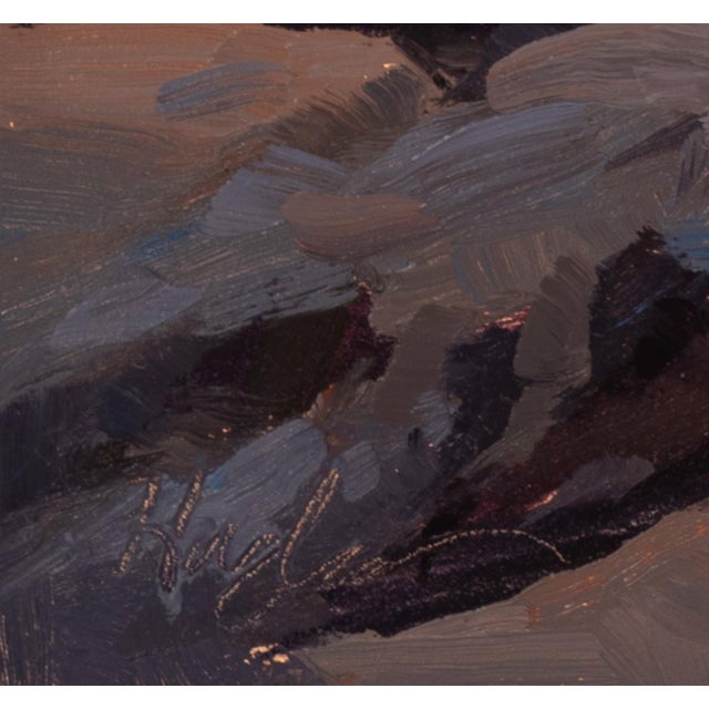 Early 21st Century Presque Isle (Day 121), June 23, 2024 by Primary Hughes | Oil on gessobord Seascape with waves and rocks For Sale - Image 5 of 5