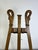Walnut Easel with Swan Neck Decoration, 1970s For Sale - Image 9 of 15