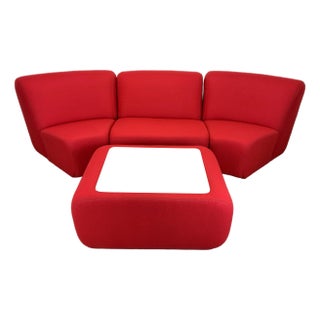 1970’s Tappo Modular Sectional Sofa by John Mascheroni for Vecta Restored For Sale