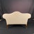 Linen Louis XV Antique French Sofa or Loveseat Triple Arched With New Upholstery For Sale - Image 8 of 10