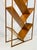 Danish Modern Geometric Wood Étagère Open Display Bookcase, Mid-Century Style For Sale - Image 15 of 17