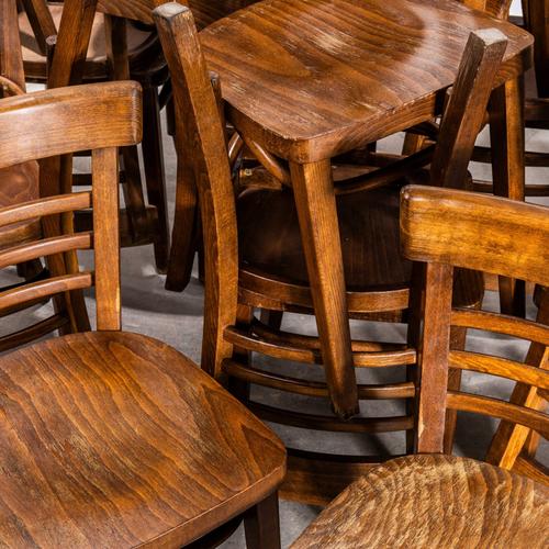 Ladderback Bentwood Dining Chair, 1960s For Sale - Image 9 of 13