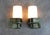 Mid-Century Modern Swedish 6081 Porcelain Wall Lights from Ifö, 1970s, Set of 2 For Sale - Image 3 of 9