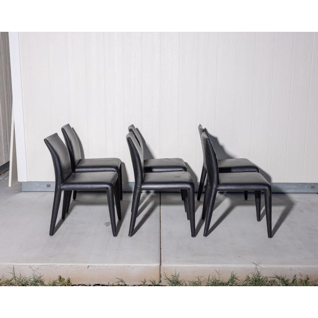 Mario Bellini Mario Bellini Vol Au Vent Dining Chairs for B&b Italia, Set of 6 For Sale - Image 4 of 17