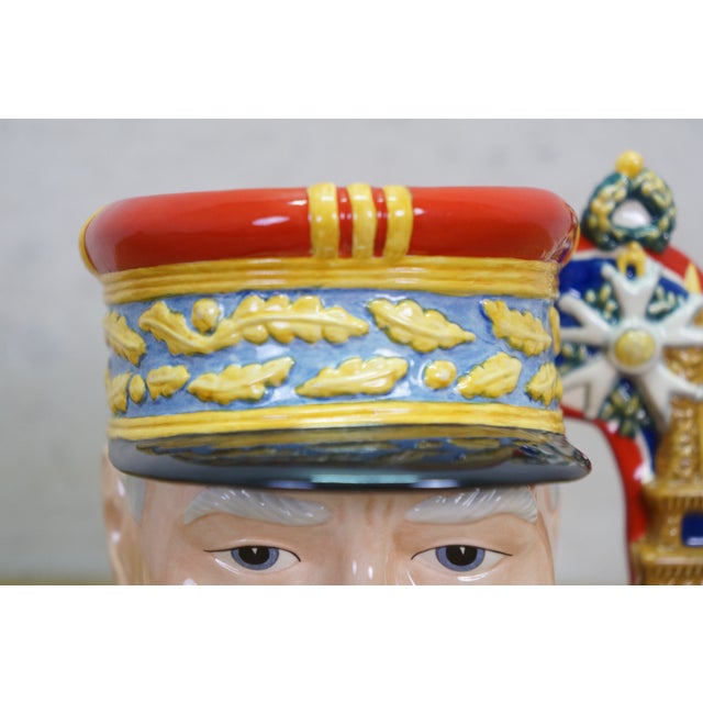 Royal Doulton Marshal Joffre Wwi Military Leader Toby Character Jug For Sale - Image 11 of 12
