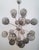 Italian 21st Century Nova Polished Nickel Smoky Murano Sputnik Chandelier by Fabio LTD For Sale - Image 3 of 7