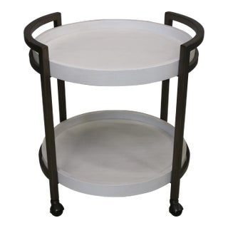 Ocean Breeze Osprey Cart End Table For Sale